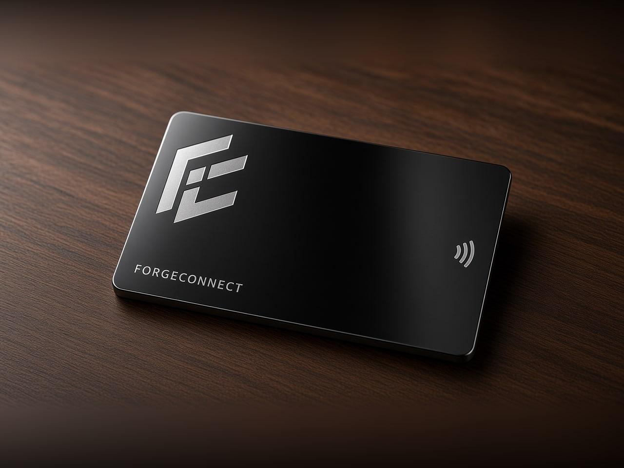 Branded Metal NFC Card â€” the business card that captures every lead and stays in wallets for years