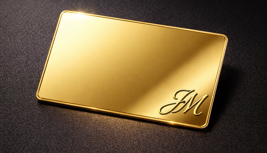 ForgeConnect 24K gold plated luxury NFC business card