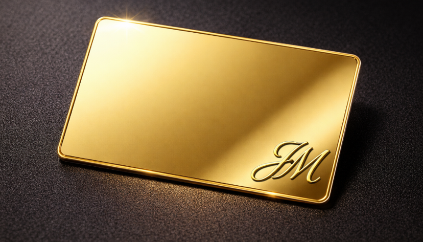 24K Gold Plated - ForgeConnect NFC smart business card